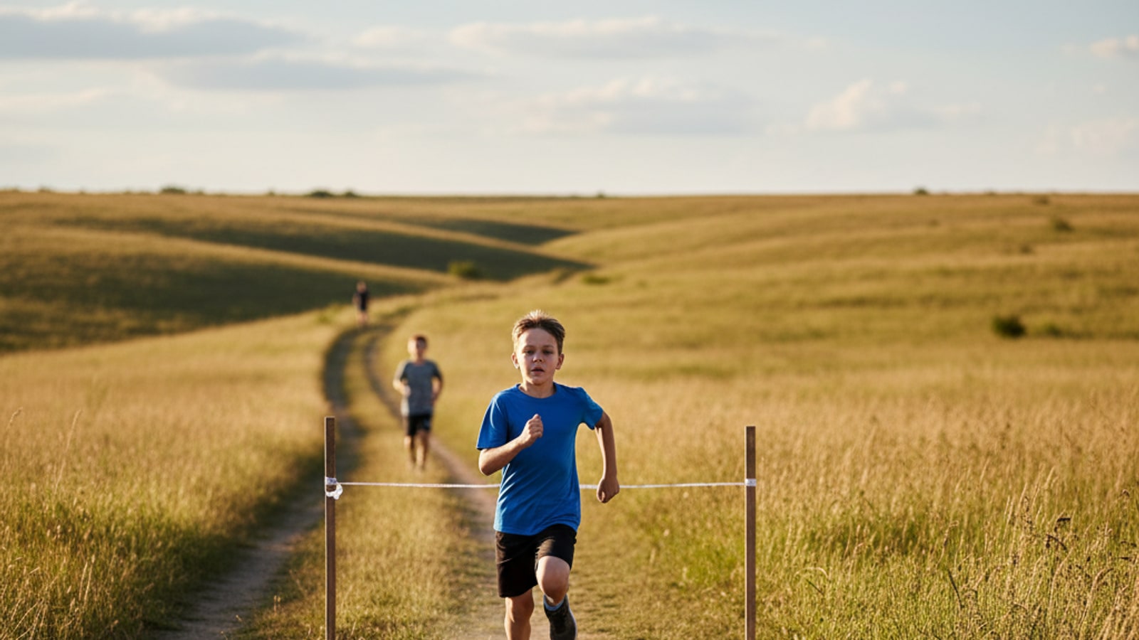 How long does it take a kid to run 100 meters?