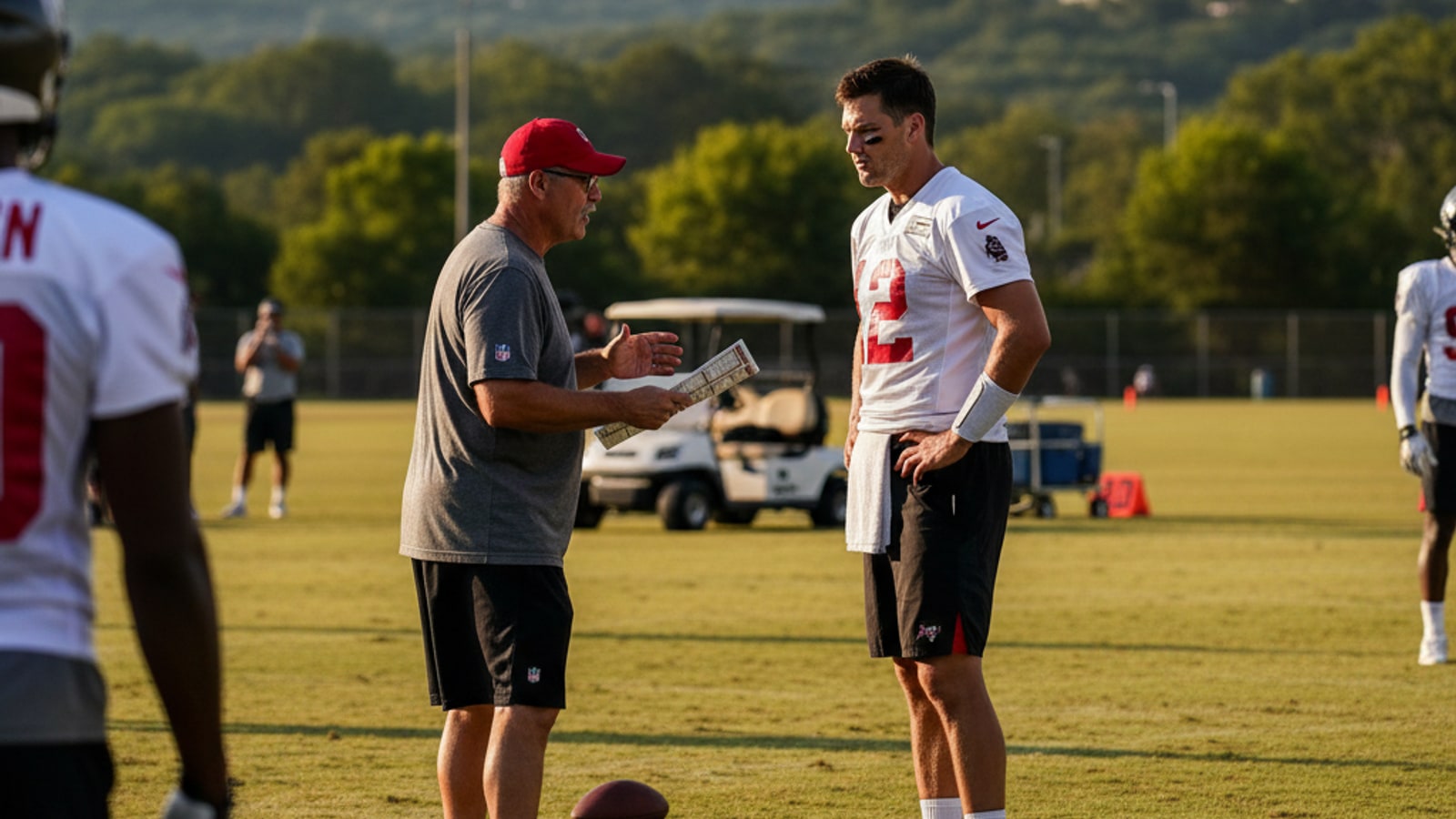 Does Bruce Arians call plays for the Bucs?