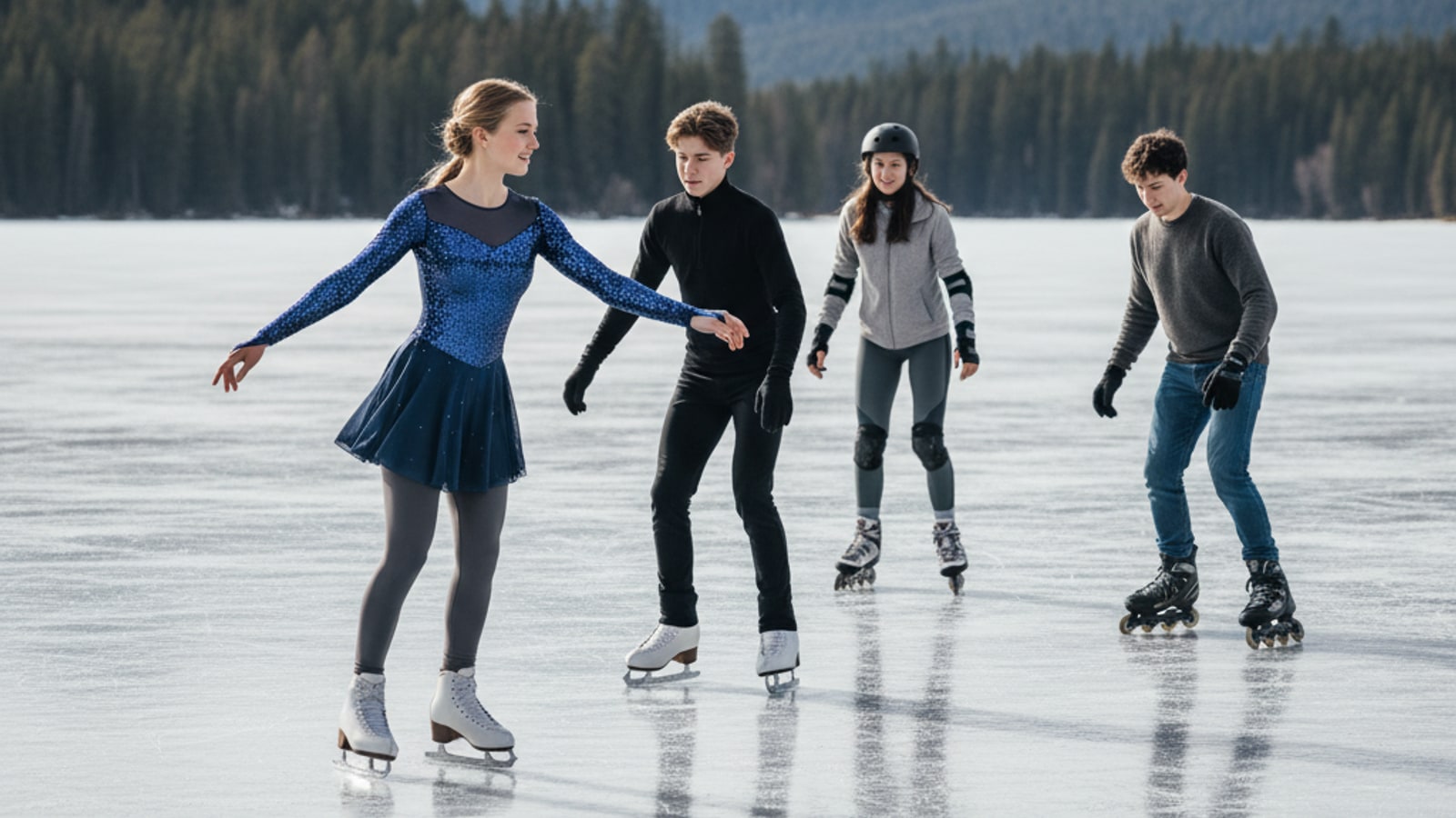 Is there a dress code for ice skating?