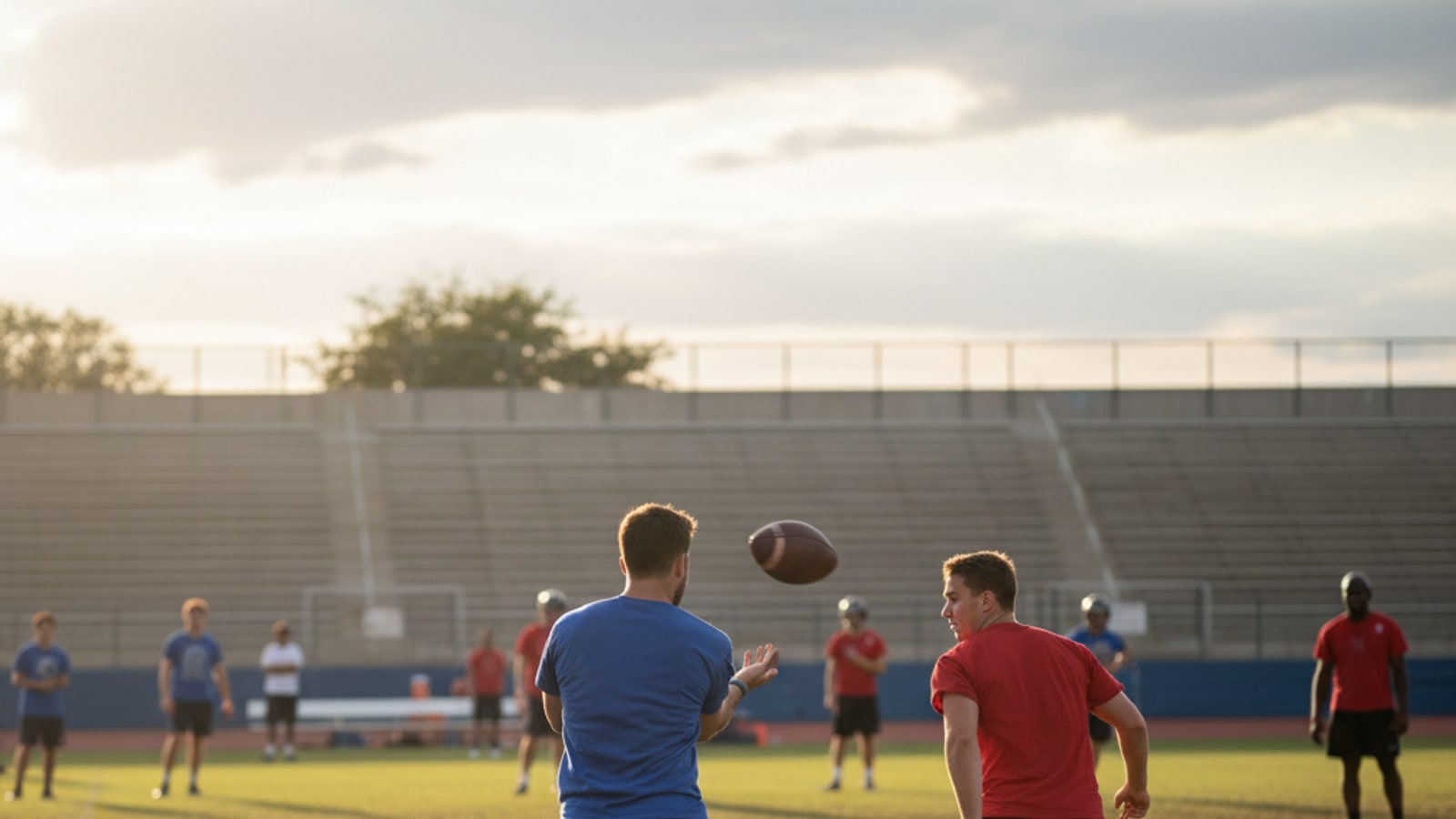 What are the rules for lateral passing in football?