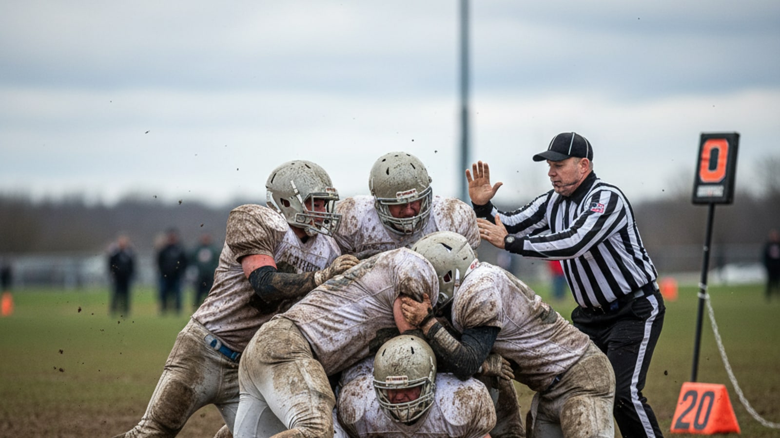 What causes a loss of down in football?