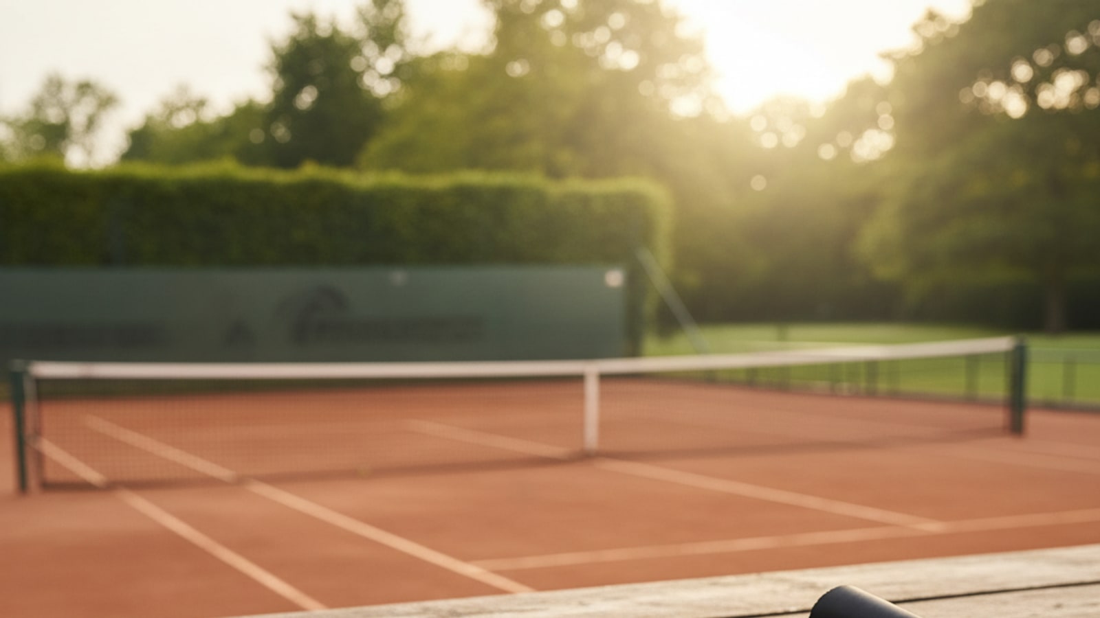 What kind of material are tennis racket strings made out of?