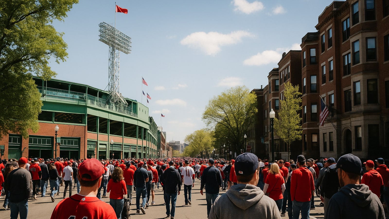 When do the Boston Red Sox play on Patriots Day?