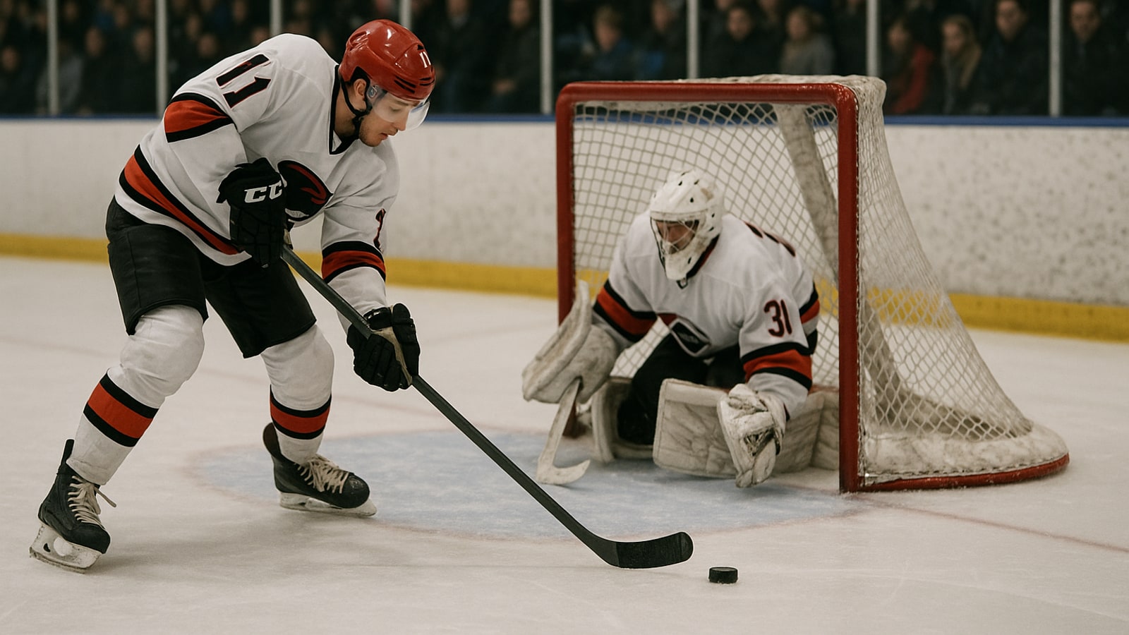 When does a player get an assist in hockey?