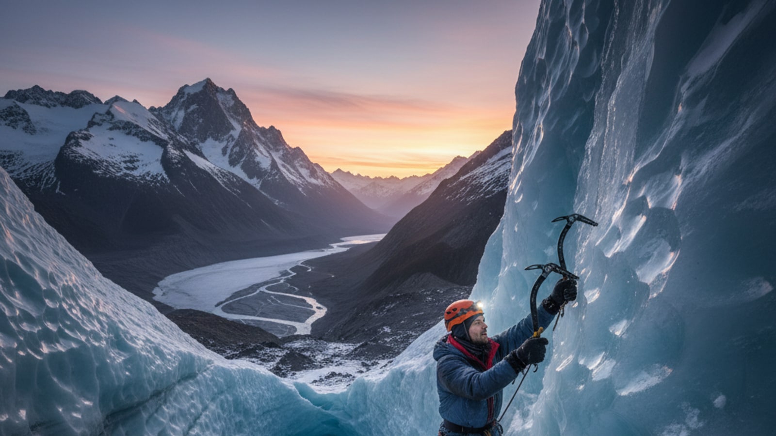 What is a mountain climber's axe called?