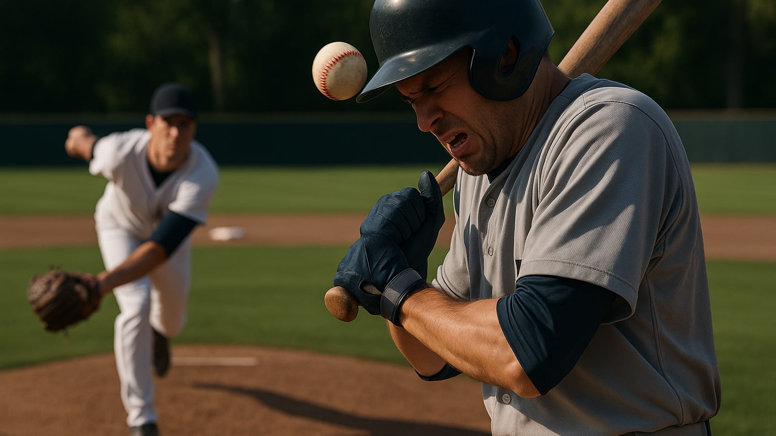 When pitchers hit batters, is it assault?