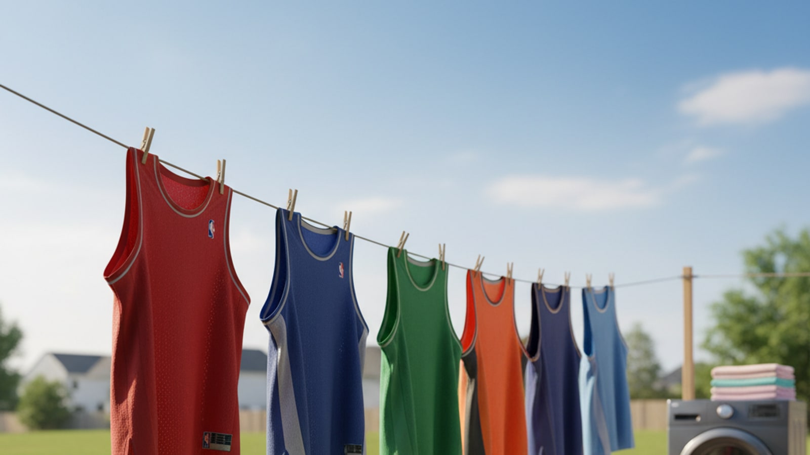 How often should spectators wash their team jerseys?