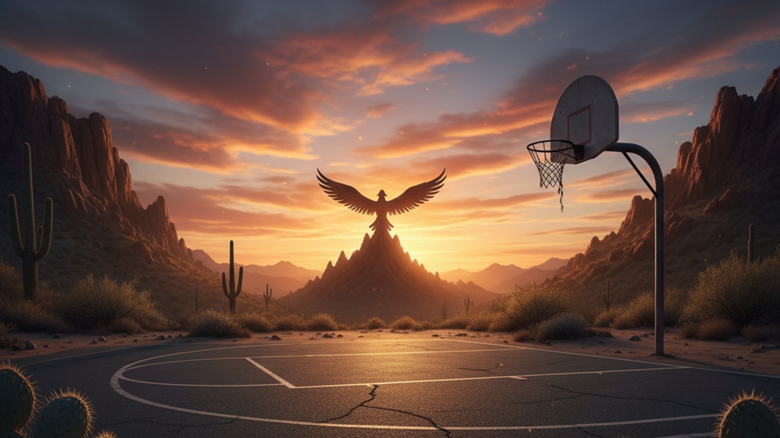 When did the Phoenix Suns start playing basketball?
