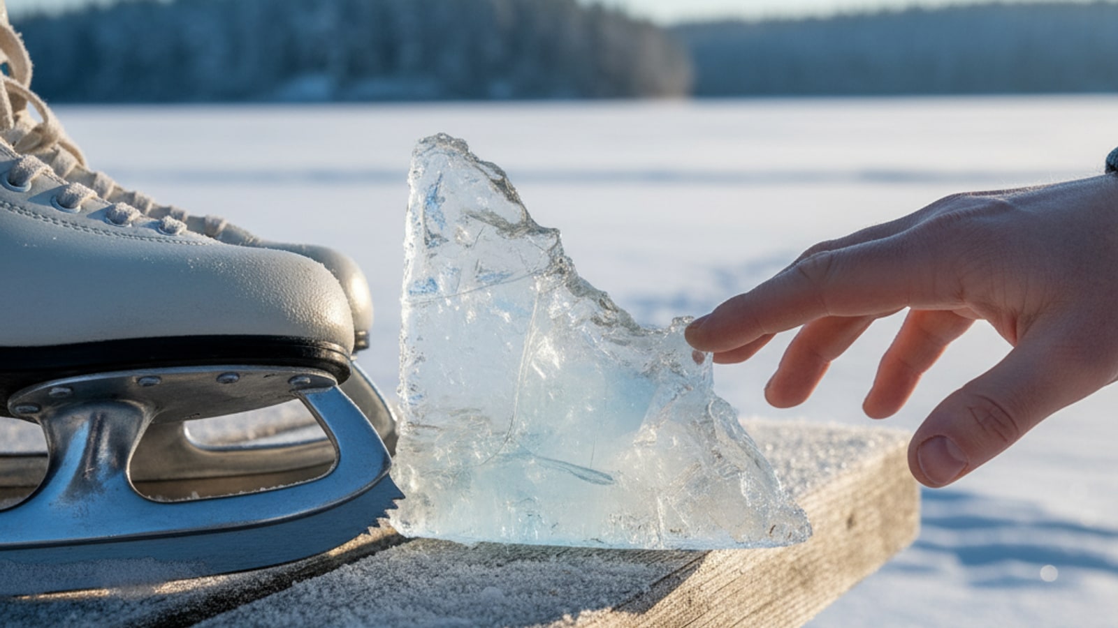 Can you cut yourself on ice skates?