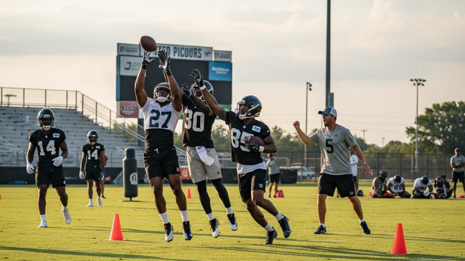What did Glover Quin do in training camp?