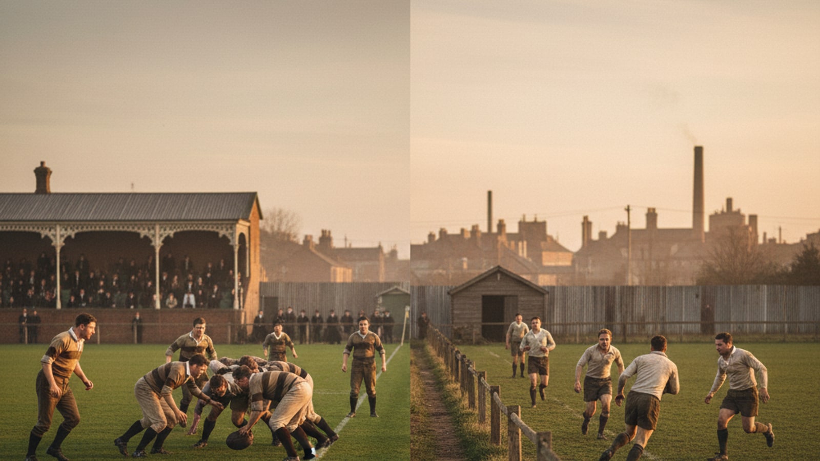 What came first, rugby union or league?