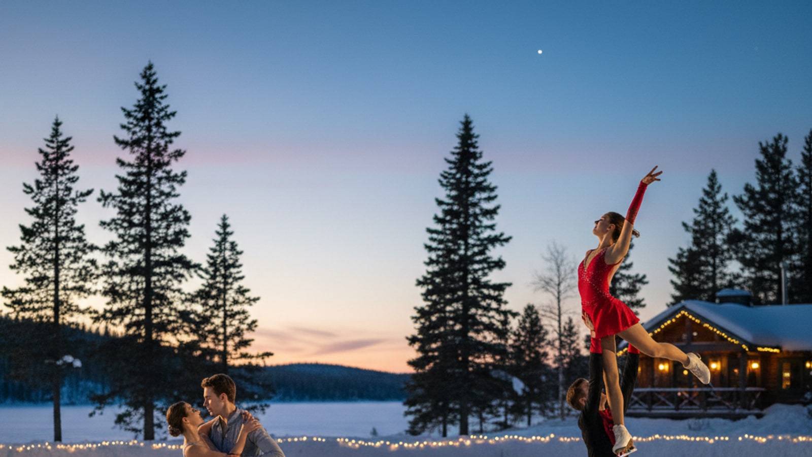 What is the main difference between ice dancing and pairs skating?