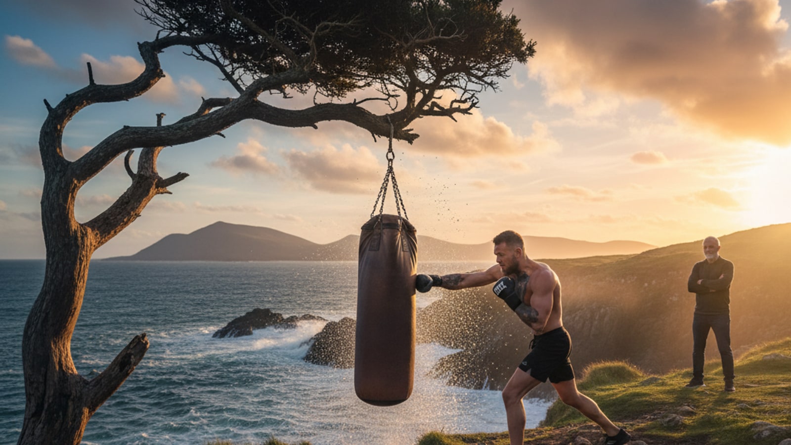 Is Conor McGregor left-handed?