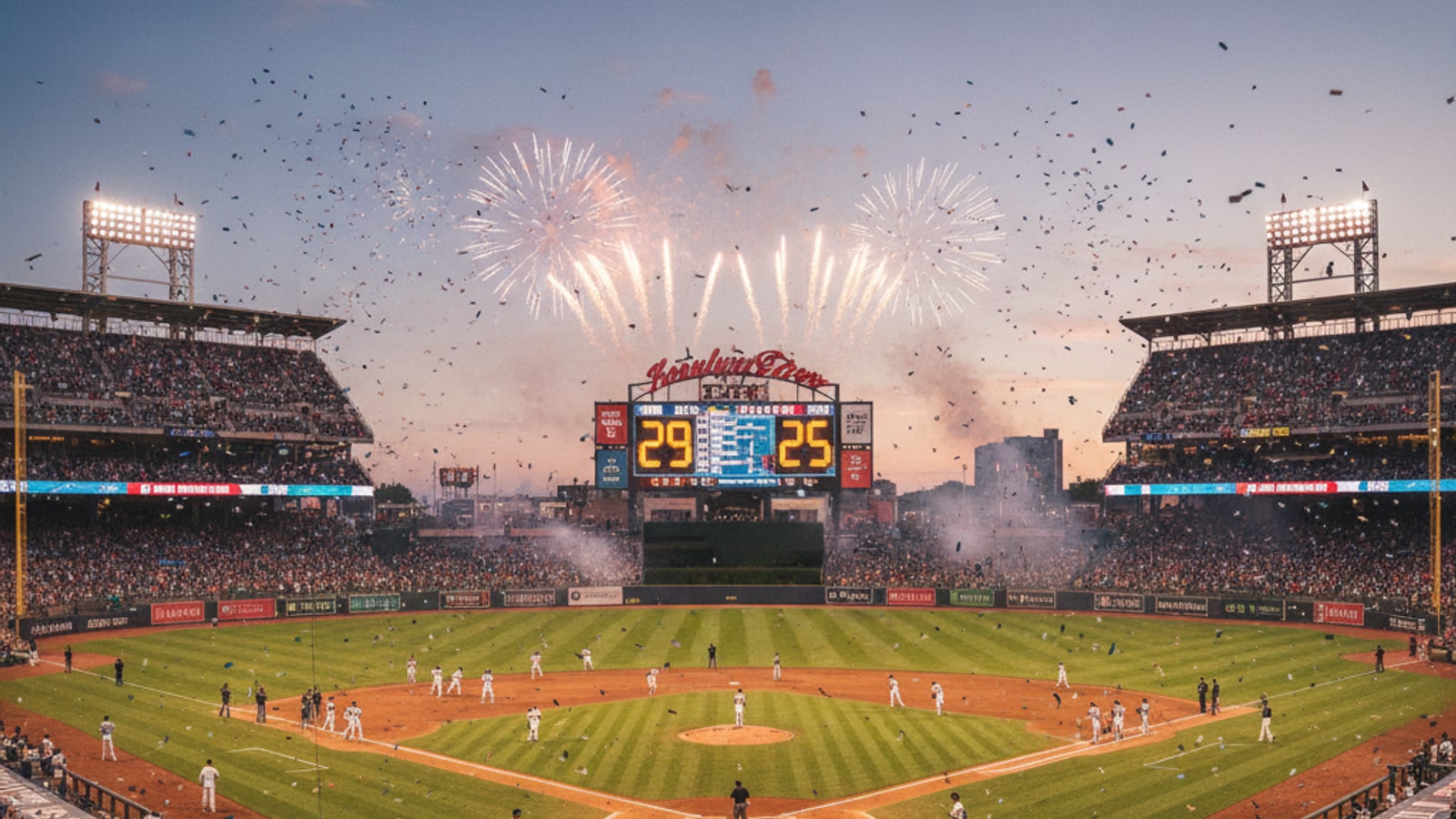 What was the highest-scoring baseball game?
