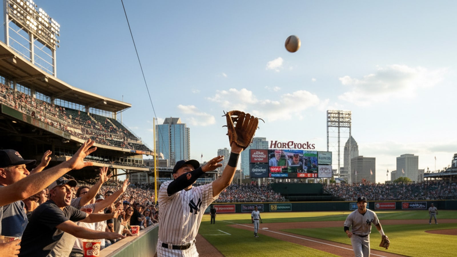 Can you catch a foul ball?