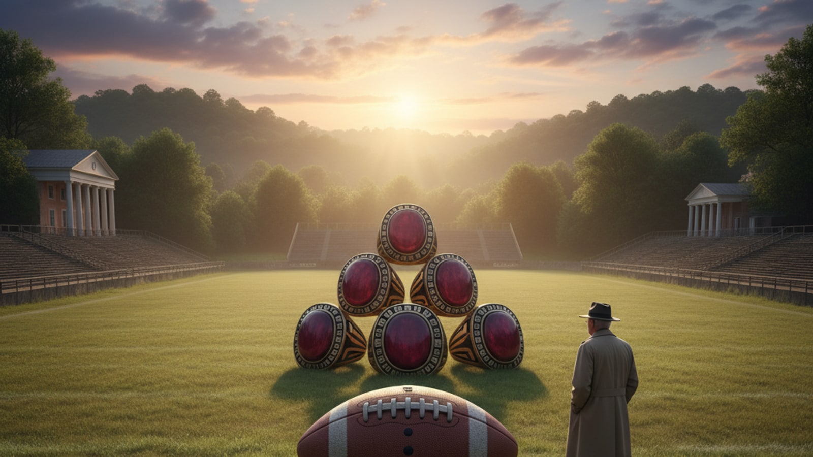 How many titles did Bear Bryant win?
