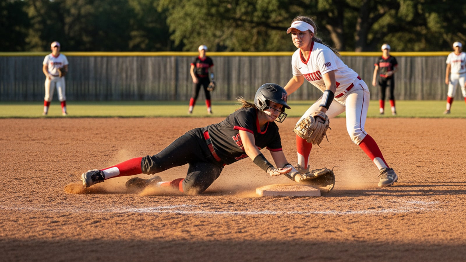Can you steal a base in fast pitch softball?