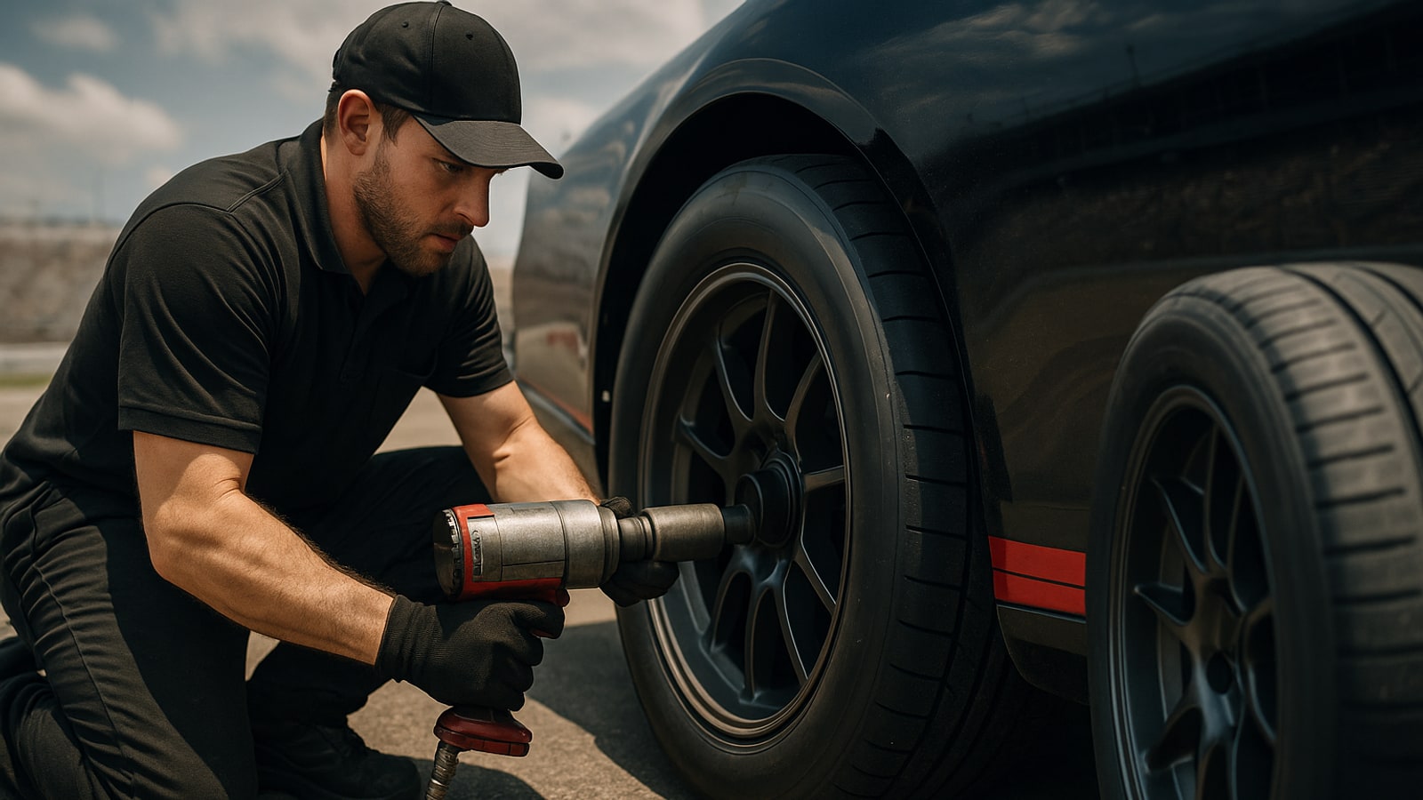 When did NASCAR change to a single lug nut?