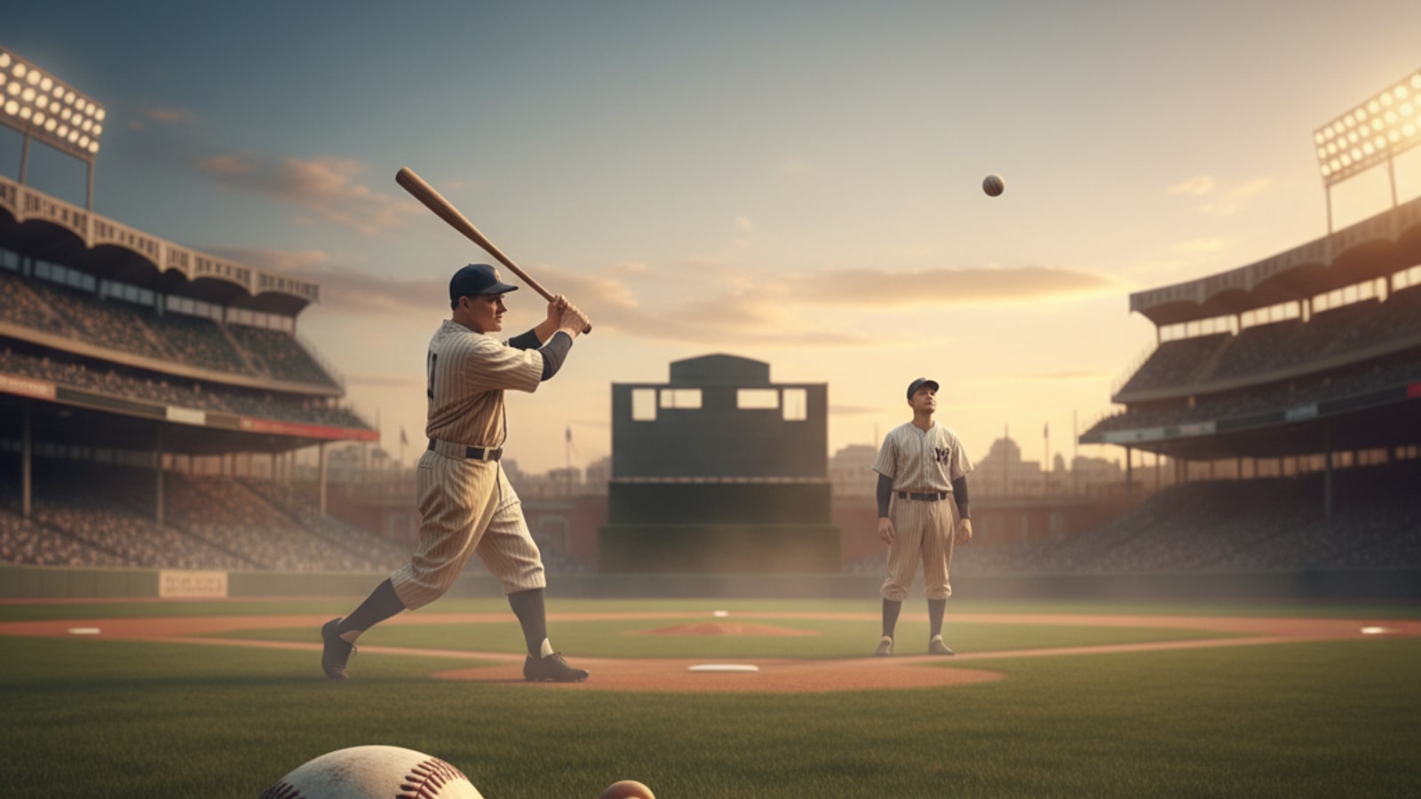 How many games did Babe Ruth play to hit 60 home runs?