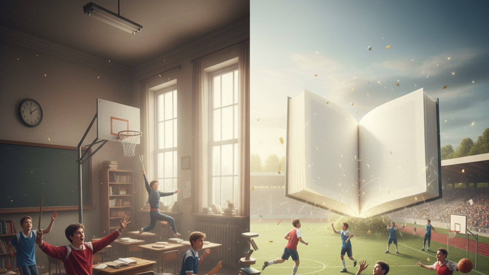 Is it bad to participate in sports in the classroom?