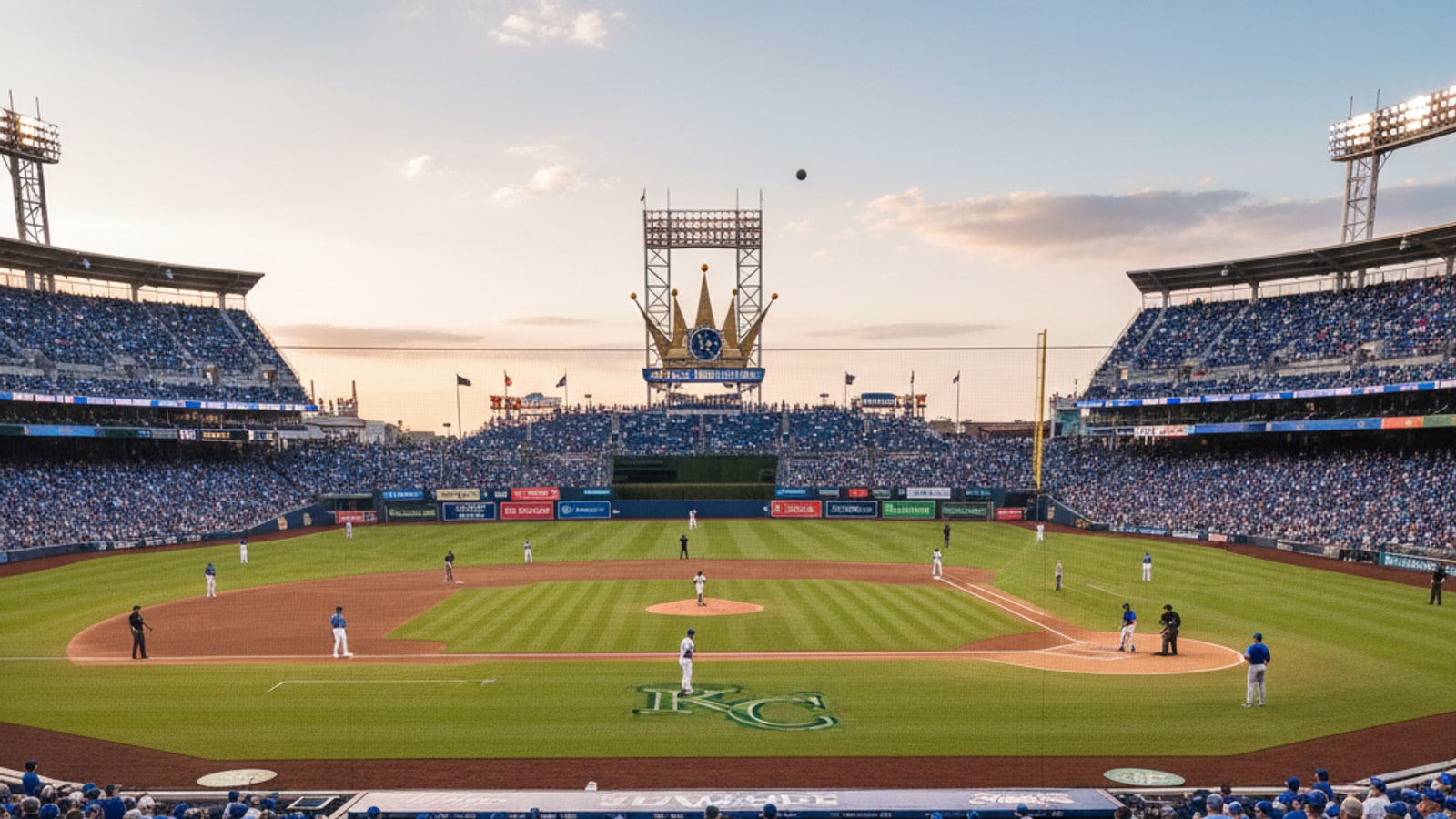 How much are crown seats at Royals Stadium?
