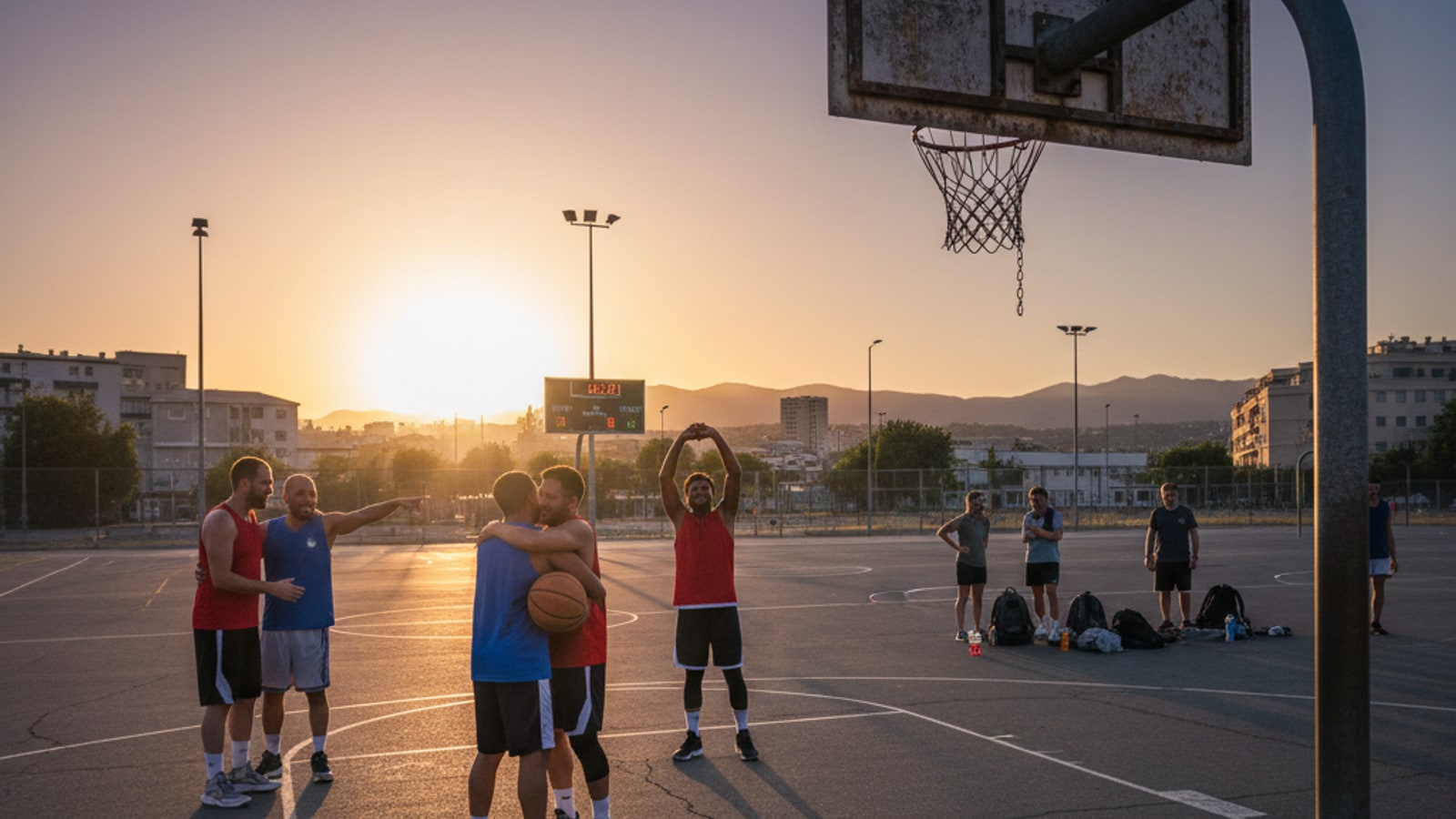 What is the length of a basketball game?