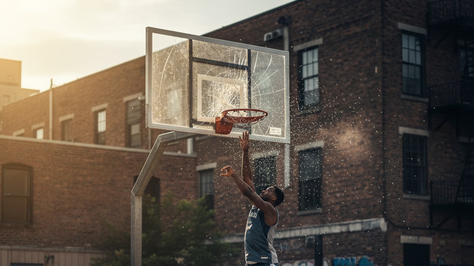 Do NBA players use the backboard?