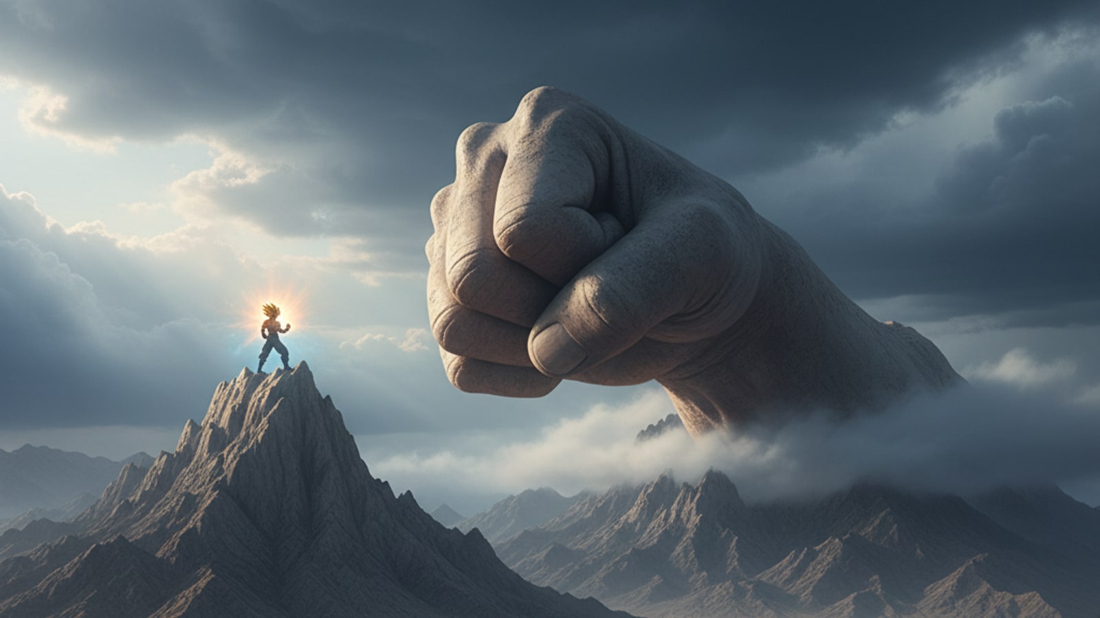 Can a one-punch man beat Goku?