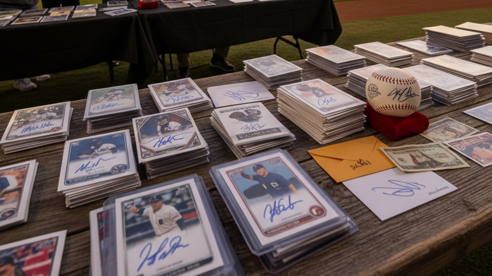 How much do players get paid to sign cards?