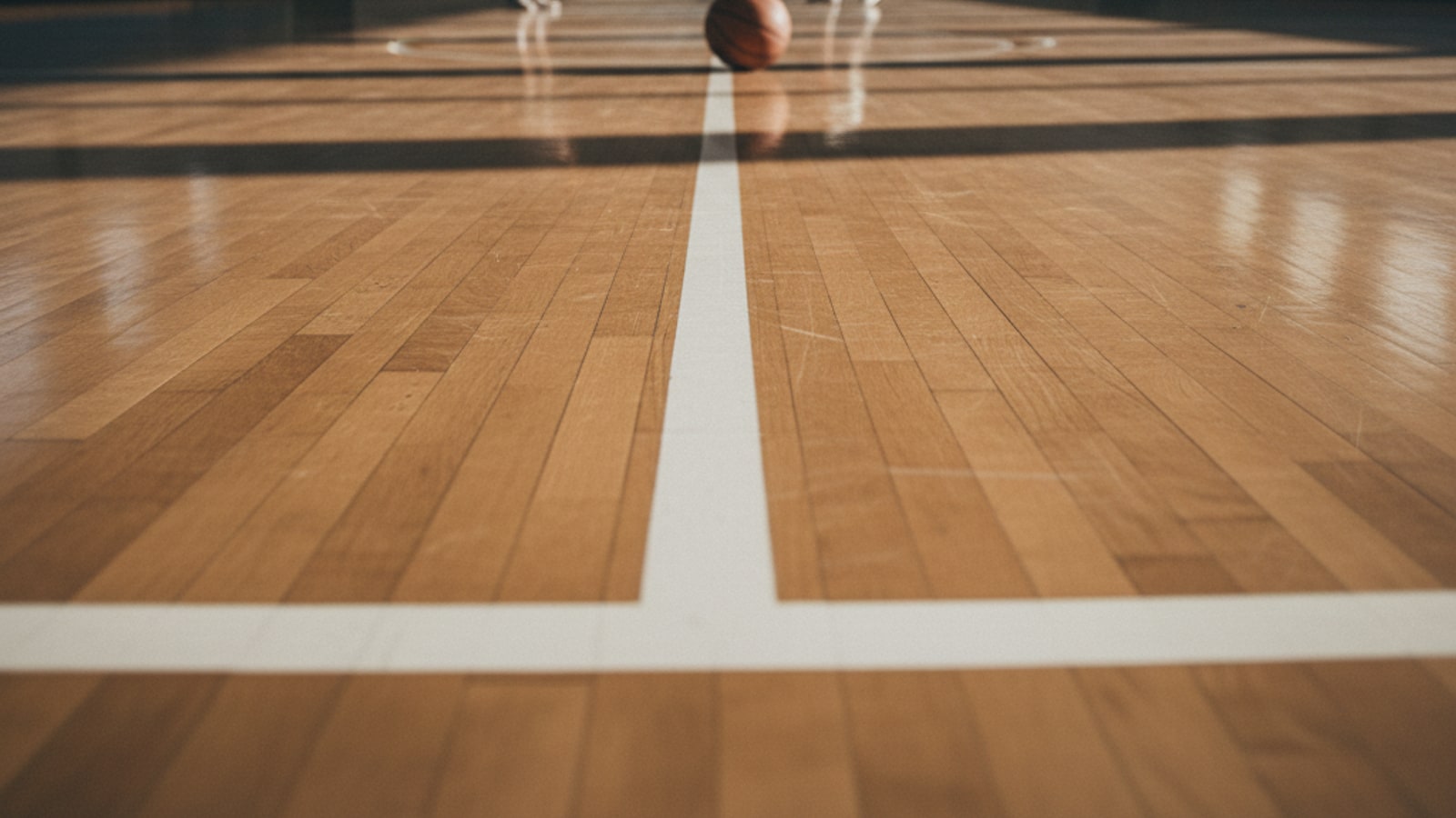 What is the distance from the free throw line to the baseline?