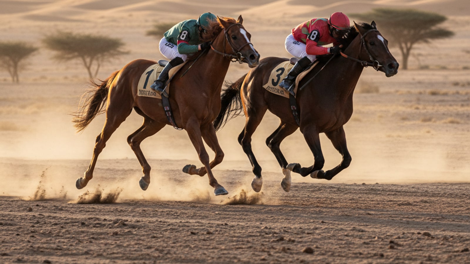 Can an Arabian horse beat a Thoroughbred?
