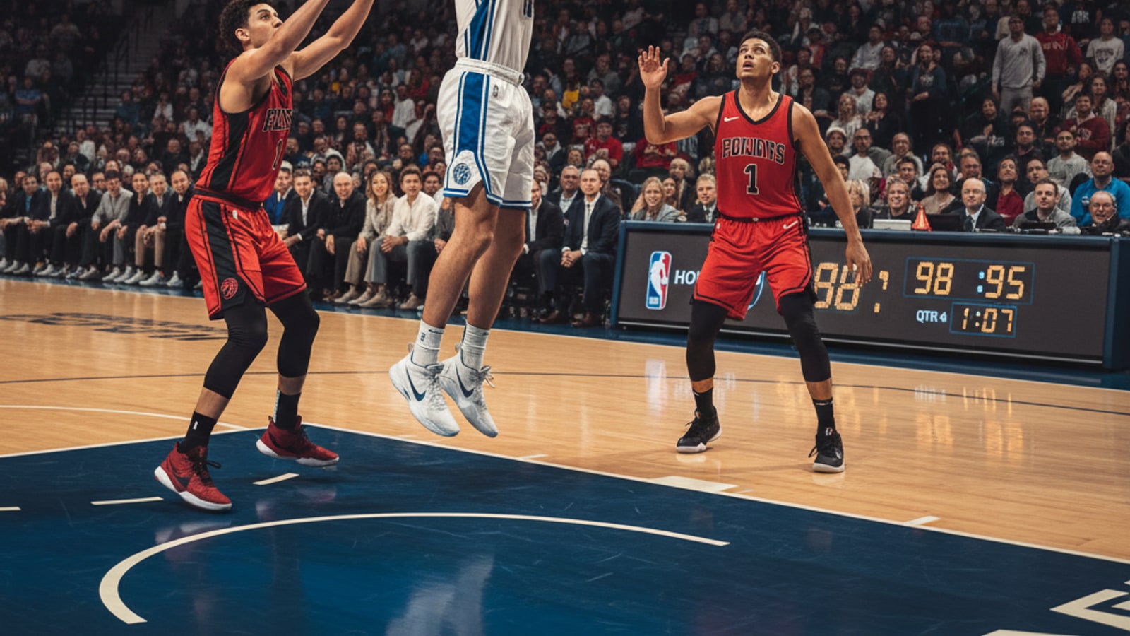 How are points scored in a basketball game?