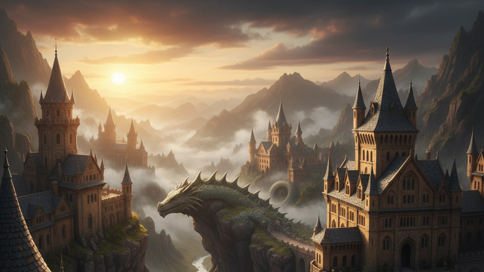 Are there any dragons in Percy Jackson?