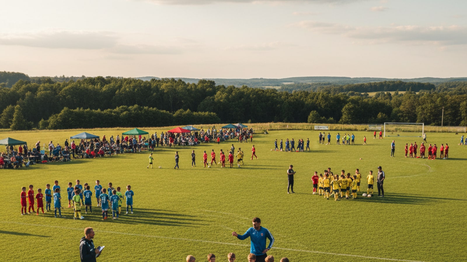 How many players are on a soccer team?