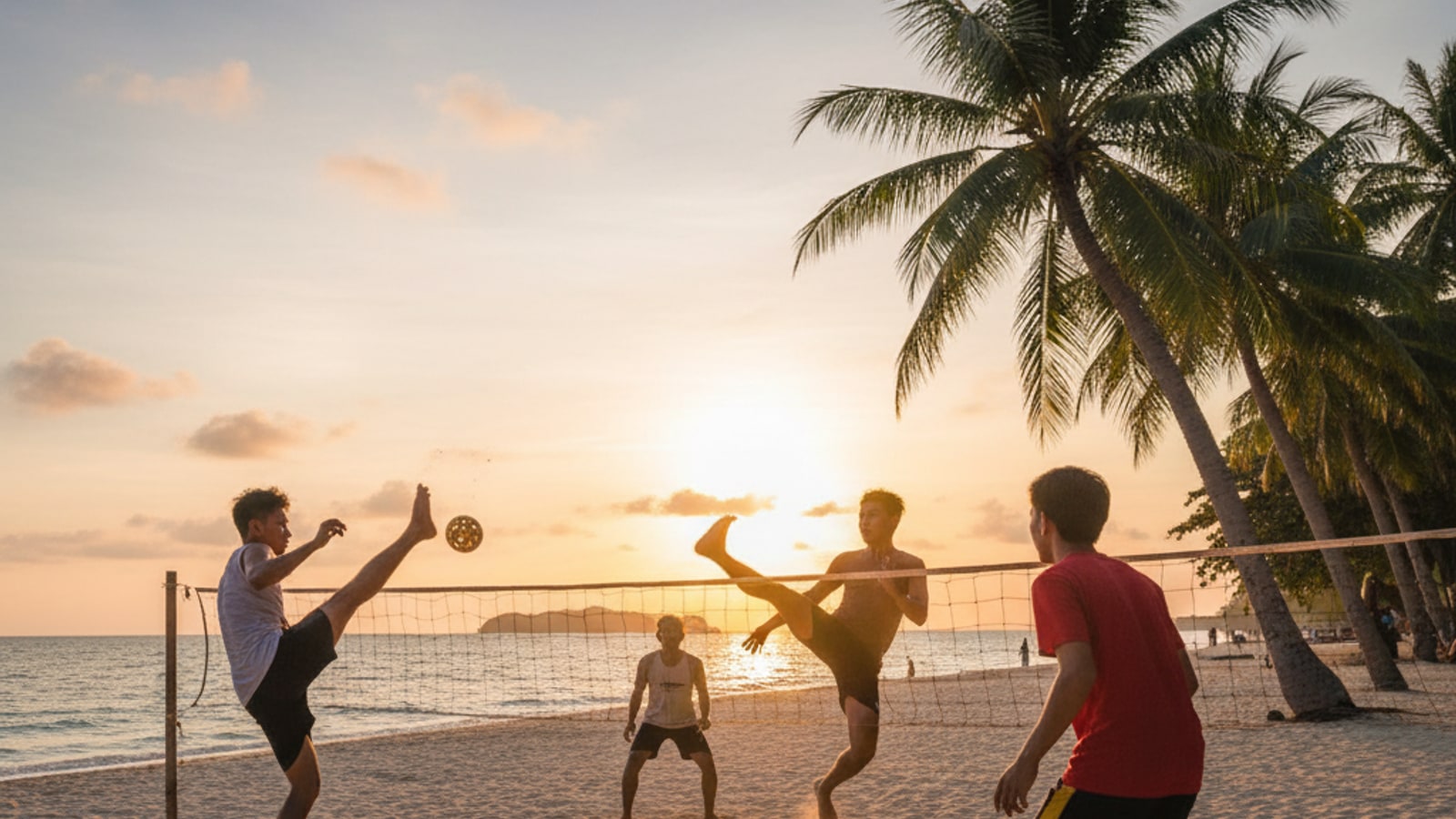 How would you benefit from playing the sport of sepak takraw?