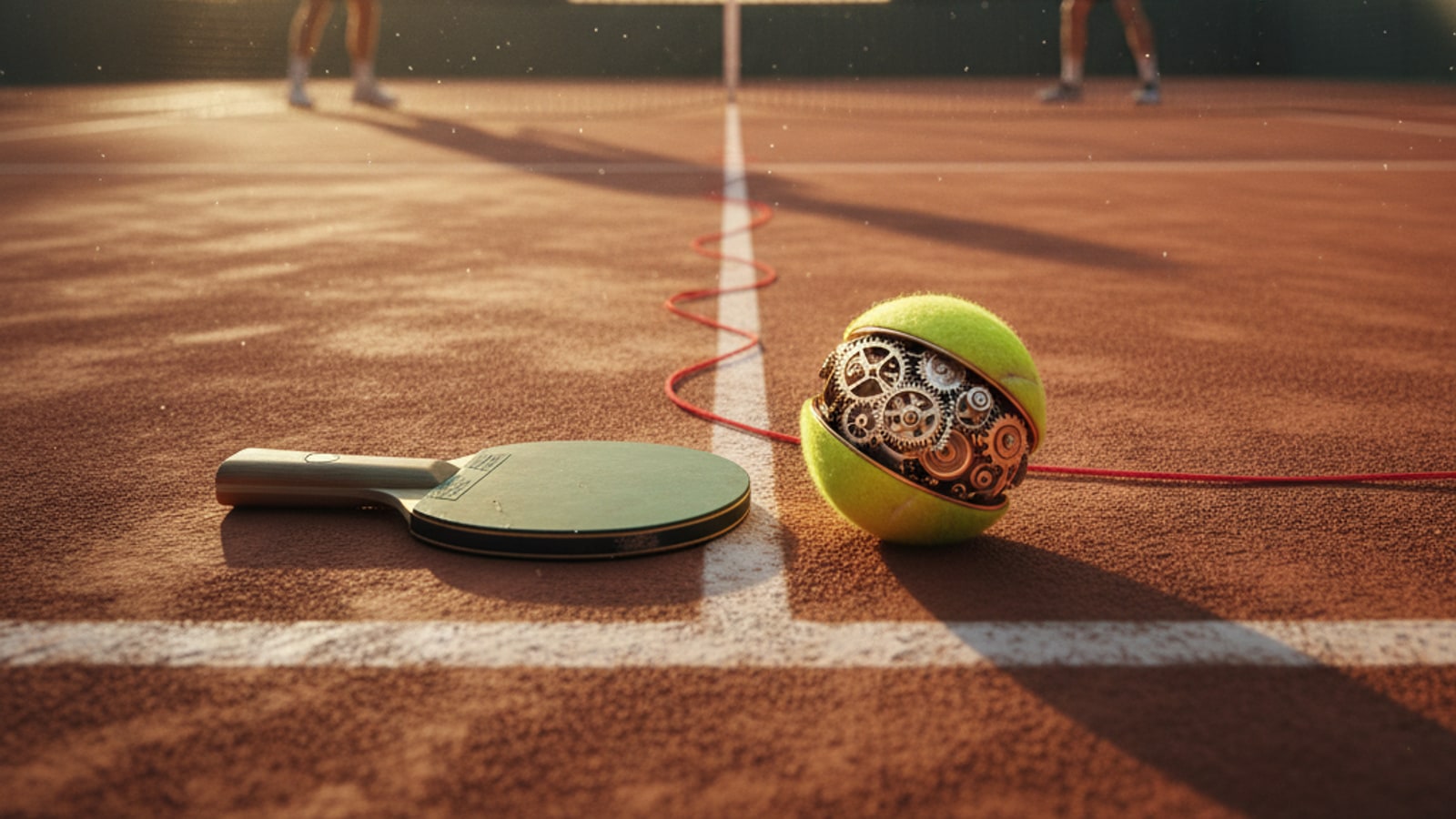 What happens in a tiebreak in a tennis match?