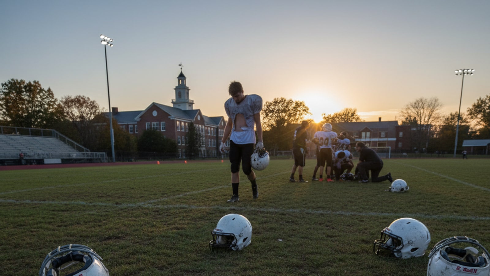 How many concussions are there in high school football?