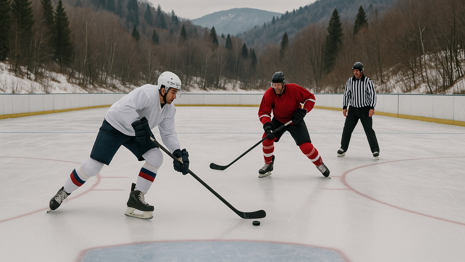 When do they call an icing in hockey?