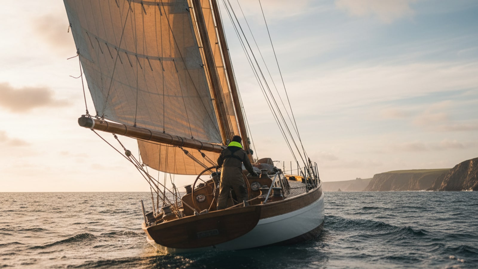 Can one person sail a ketch?
