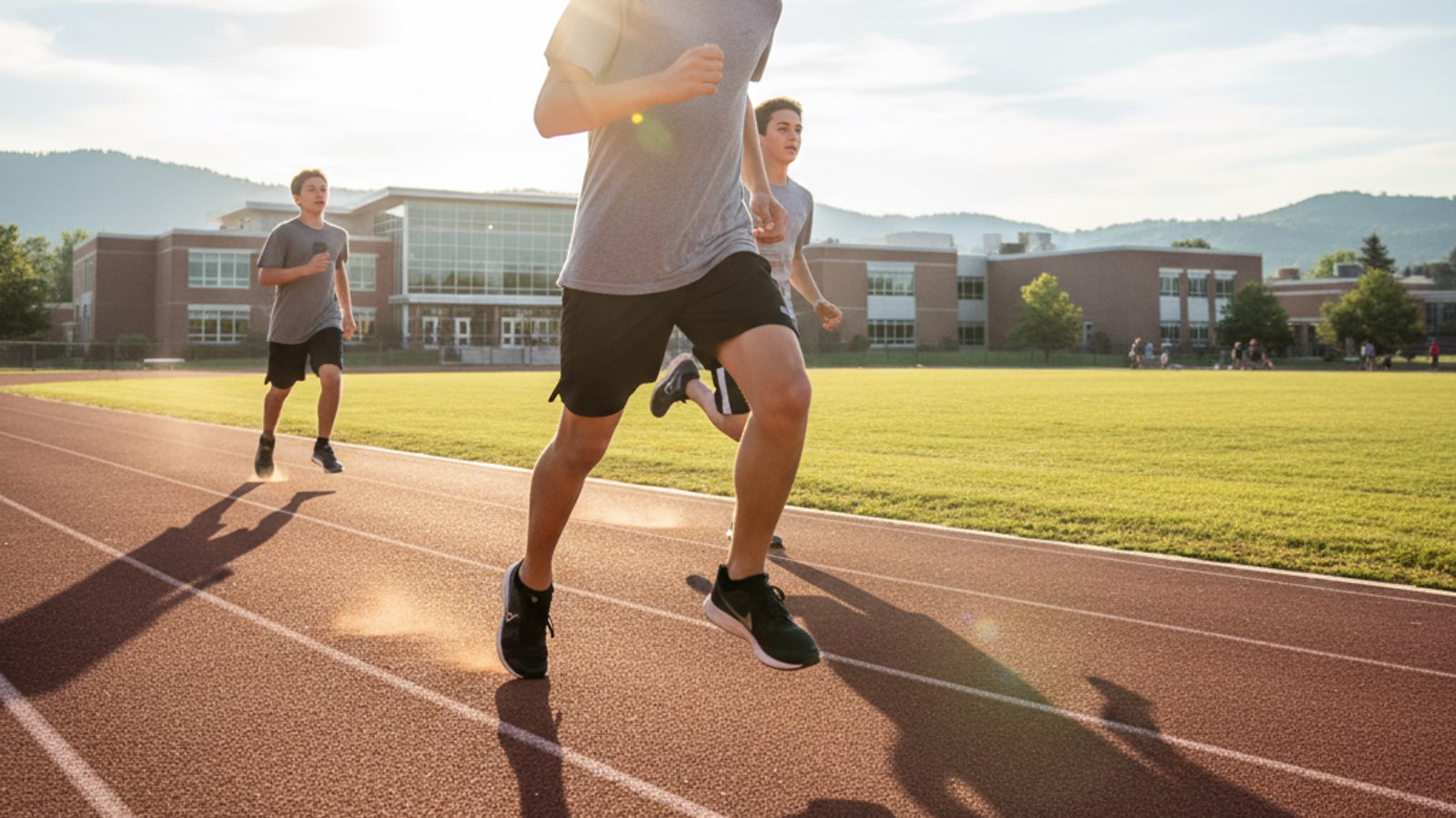 How fast does the average 14-year old run 100m?