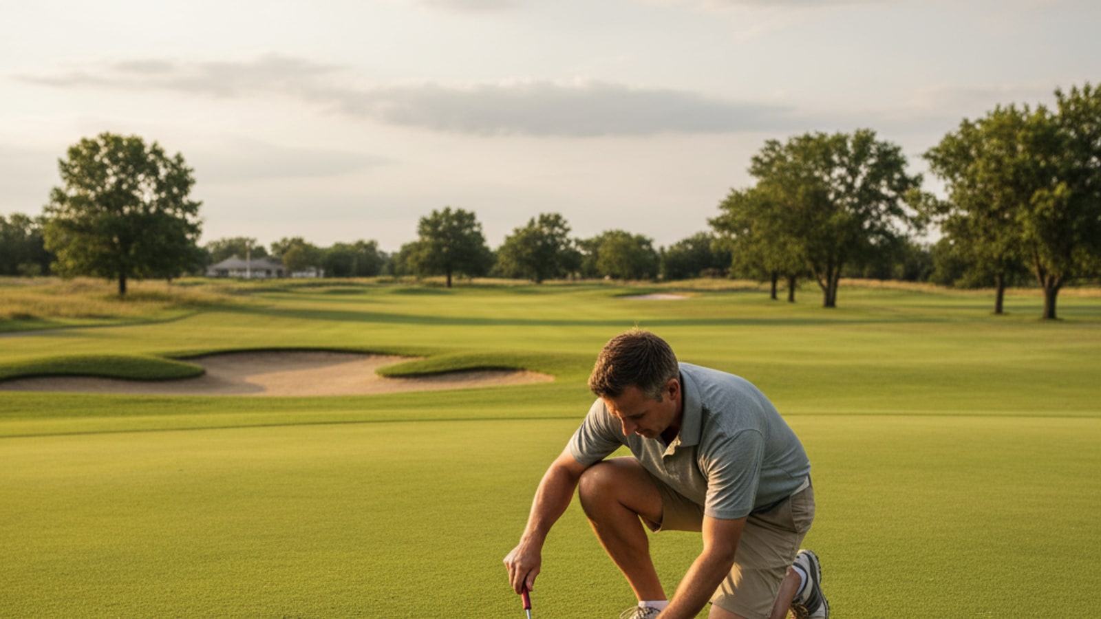 Can you fix a divot off the green?