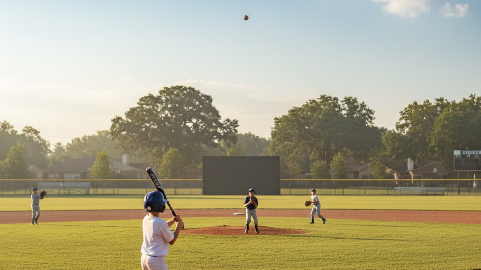 How far does the average 11-year-old hit a baseball?