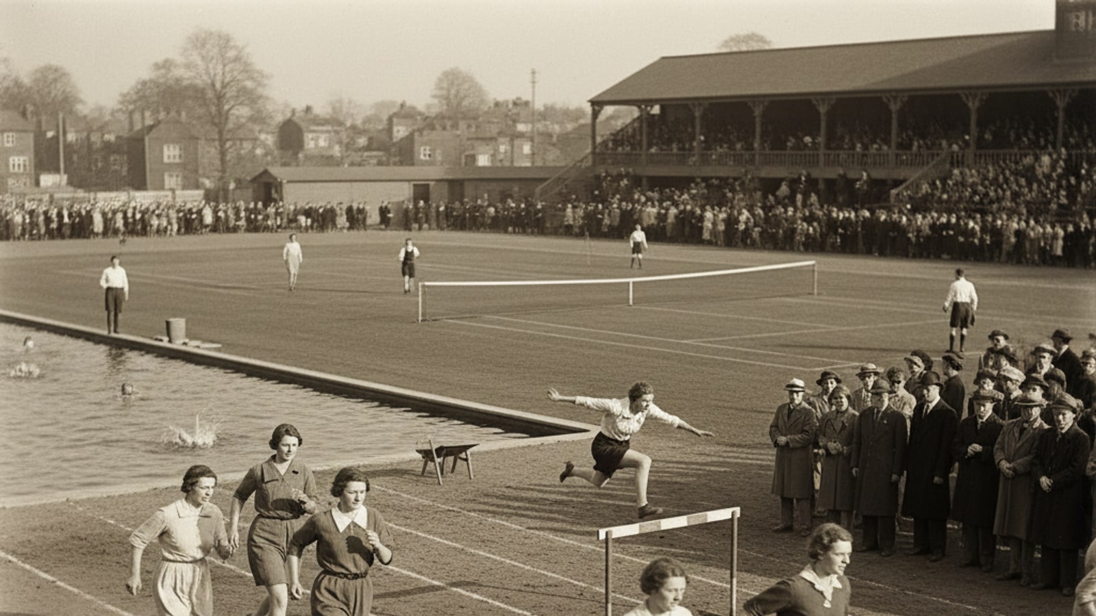 What did women do in sports in the 1930s?