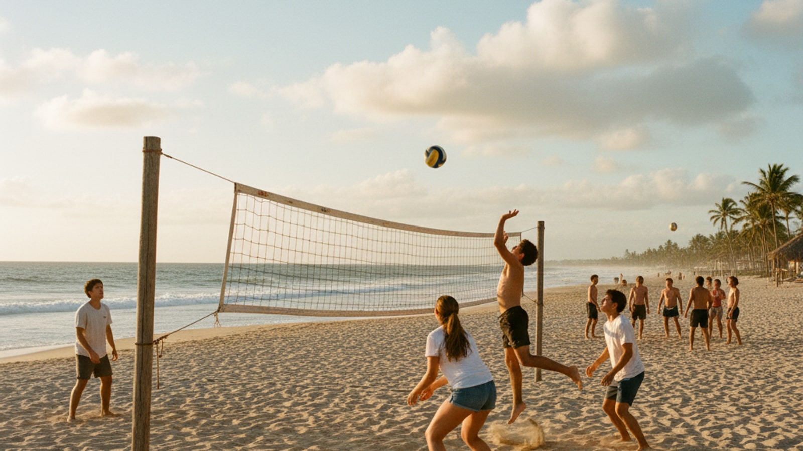Can you play volleyball with 3 players?