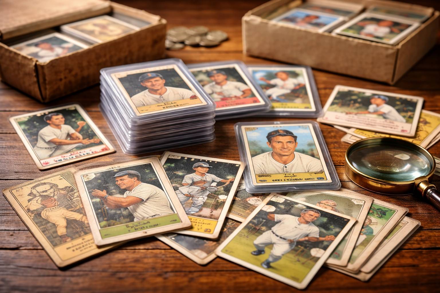 Are any old baseball cards worth anything?
