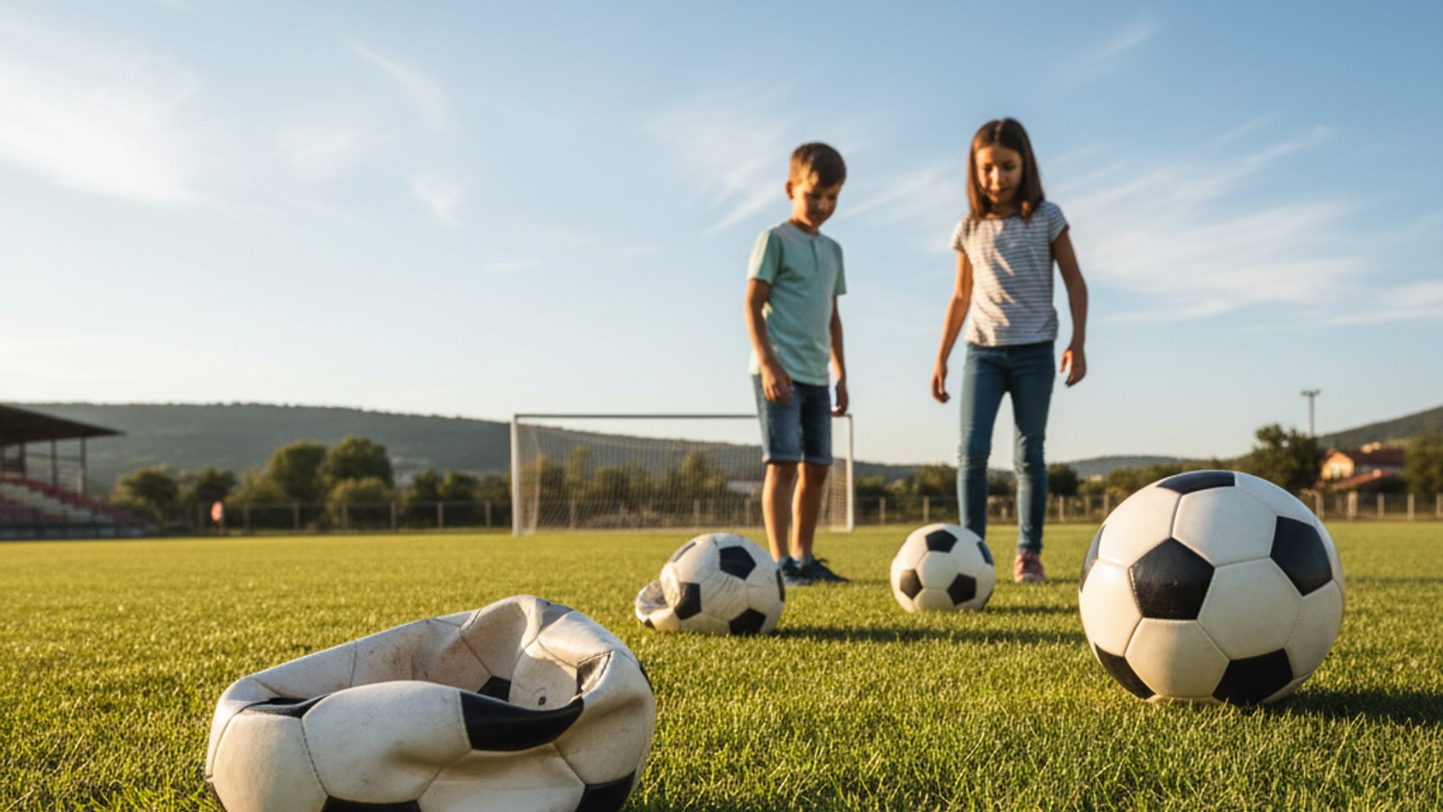 How full should a soccer ball be?