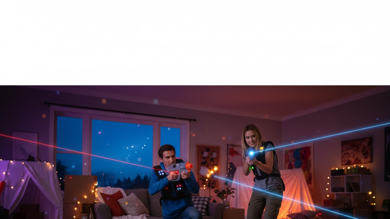 Can you play laser tag at home?