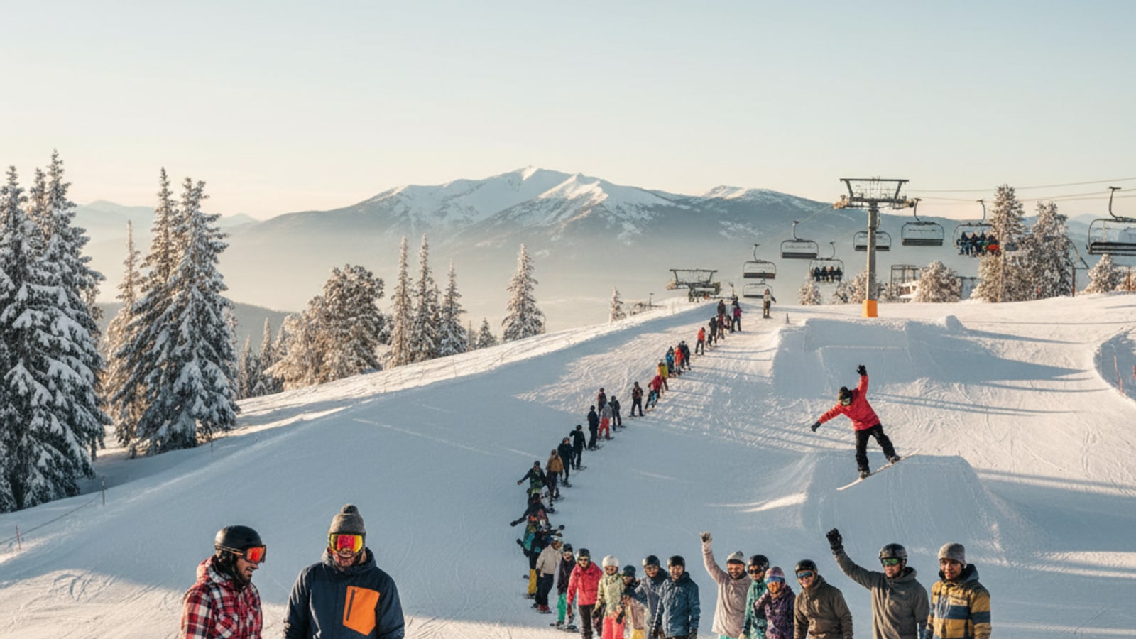 Is snowboarding a team sport?