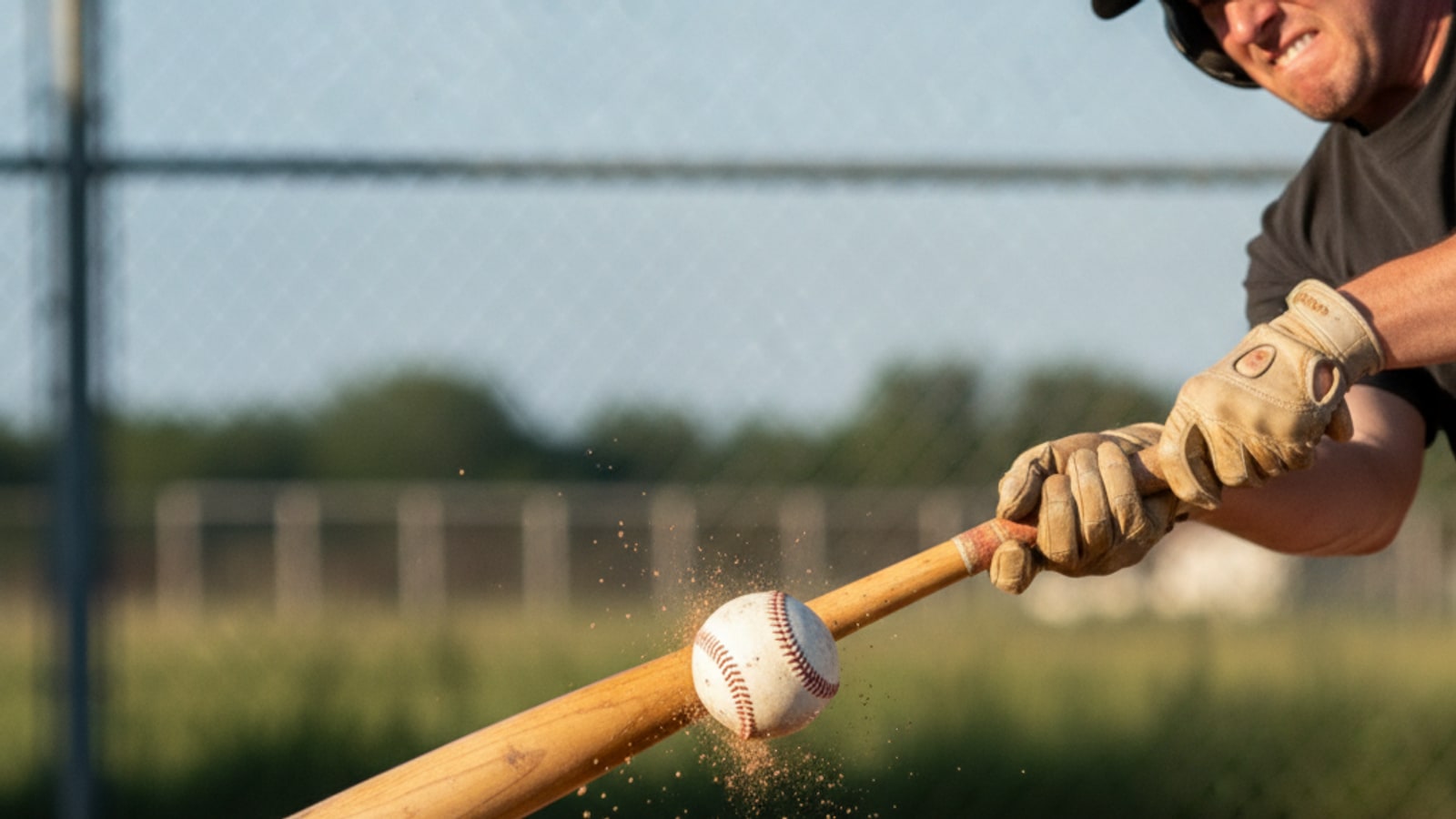 What does it feel like to hit a baseball?