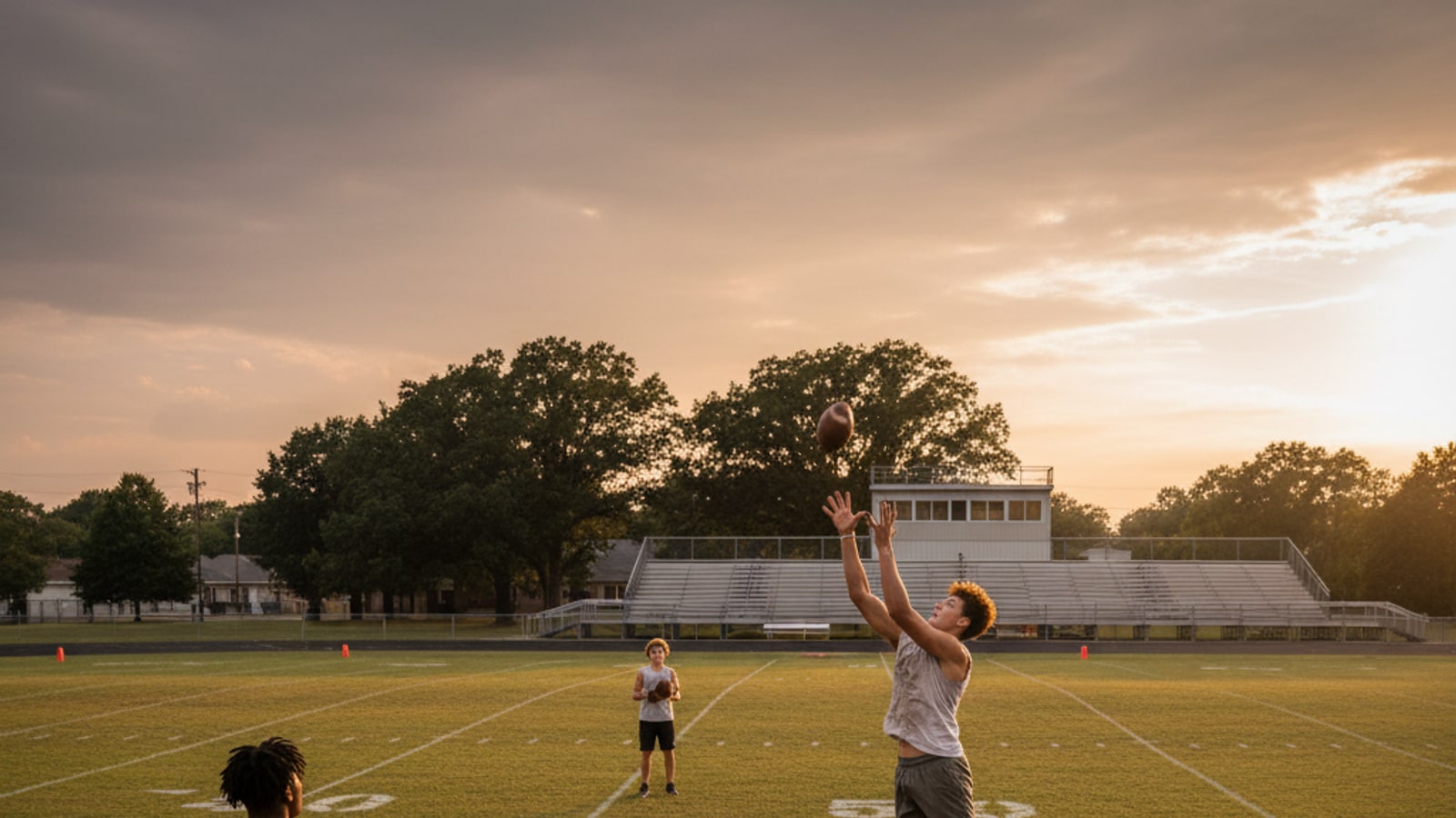Did Jimmy Graham play football in high school?